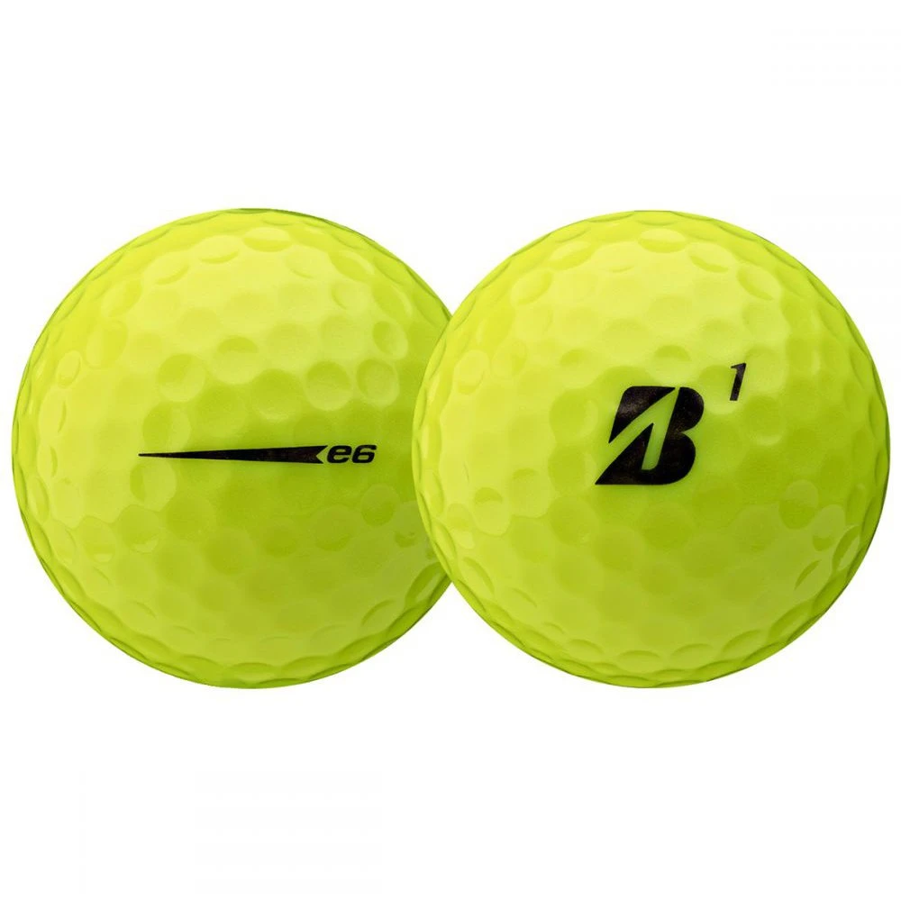 Bridgestone E6 Golf Balls | Yellow 4 Bridgestone E6 Golf Balls | Yellow - Image 2