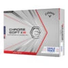 Callaway Chrome Soft X LS Triple Track Golf Balls | White 1 Callaway Chrome Soft X LS Triple Track Golf Balls | White -FootJoy Shop CSX LS Golf Ball 2021 Triple Track White Packaging Lid 2