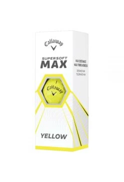 Callaway Supersoft Max Golf Balls | Yellow -FootJoy Shop Callaway Supersoft Max Golf Balls Yellow 12