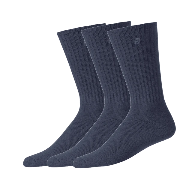 Footjoy ComfortSof Golf Socks 3-Pack 16324 3 Footjoy ComfortSof Golf Socks 3-Pack 16324