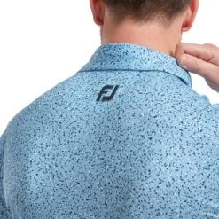 Footjoy Granite Print Lisle Golf Shirt 88417 -FootJoy Shop Footjoy Granite Print Lisle Golf Shirt 2