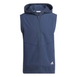 Adidas Hooded Full Zip Golf Vest HF6565