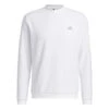 Adidas Core Crew Neck Golf Pullover HF9133 -FootJoy Shop HF9133 2 APPAREL Photography FrontCenterView white