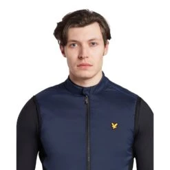 Lyle & Scott Full Zip Golf Gilet JK1380G -FootJoy Shop Lyle Scott Full Zip Golf Gilet JK 2