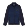 Lyle & Scott Quilted Hybrid Golf Fleece JK1562GC -FootJoy Shop Lyle Scott Quilted Hybrid Golf Fleece JK GC 5