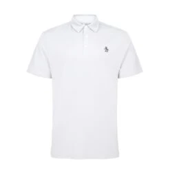 Original Penguin Eco Oxford Performance Golf Polo Shirt OGKSB087 -FootJoy Shop OGKSB087 118 01 1 scaled 1