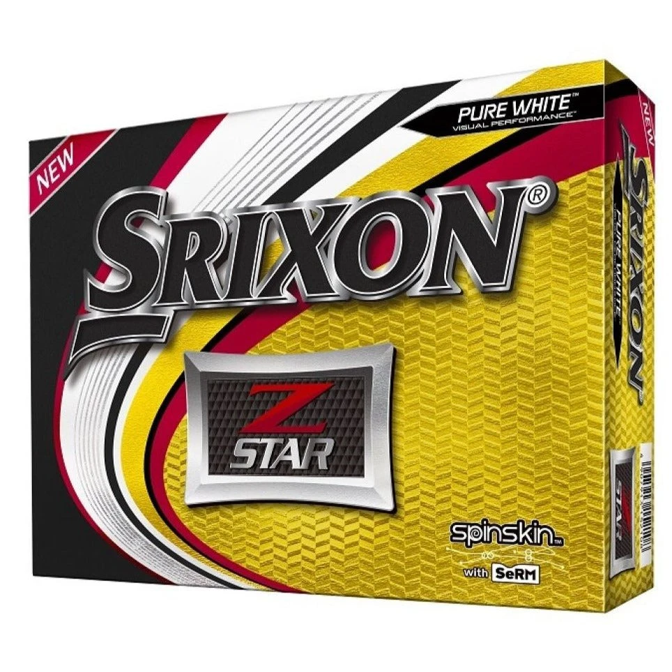 Srixon 2020 Z-Star Golf Balls | White 3 Srixon 2020 Z-Star Golf Balls | White