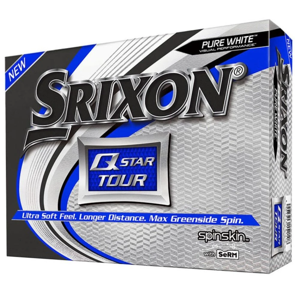 Srixon 2021 Q Star Tour Golf Balls | White 3 Srixon 2021 Q Star Tour Golf Balls | White