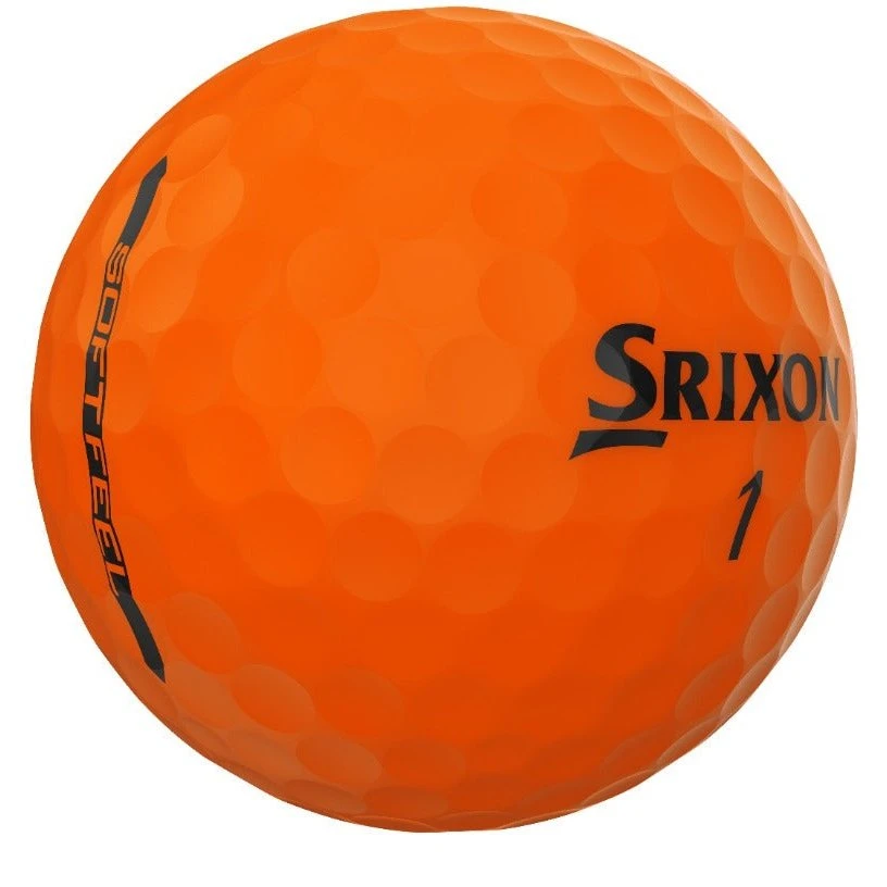 Srixon Soft Feel Brite Golf Balls | Orange 5 Srixon Soft Feel Brite Golf Balls | Orange - Image 3