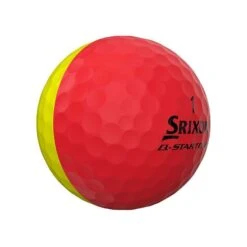 Srixon Q Star Tour Golf Balls Divide Yellow/Red -FootJoy Shop Srixon Star Tour Golf Balls Divide Yellow Red 1