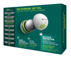 TaylorMade Tour Response Golf Balls | White -FootJoy Shop TM22BAL TA505 N7638401 TourResponse WHT GLB dz Tray v3