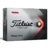 Titleist Pro V1X High Numbers Golf Balls | White 1 Titleist Pro V1X High Numbers Golf Balls | White -FootJoy Shop Titleist Pro High Numbers Golf Balls White 3