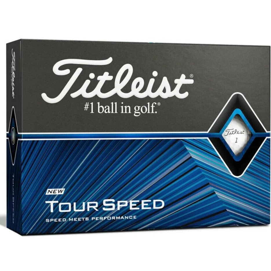 Titleist Tour Speed Golf Balls | White 3 Titleist Tour Speed Golf Balls | White