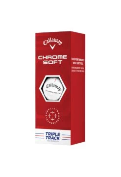 Callaway Chrome Soft Triple Track Golf Balls | White -FootJoy Shop callaway chrome soft triple track golf balls white 3