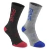 Ping Logo 2-Pack Golf Crew Socks P03534 -FootJoy Shop ping logo golf socks 2 pack p03534 mgb