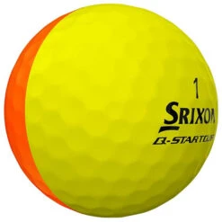 Srixon Q Star Tour Golf Balls Divide | Yellow/Orange -FootJoy Shop srixon divide yelloworange 5